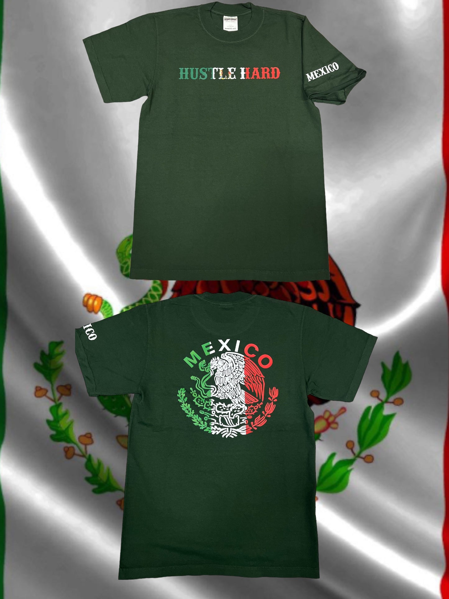 Cinco de mayo hustle hard tee